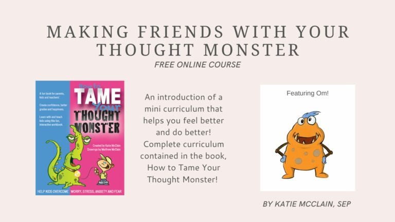 Making Friends With Your Thought Monster